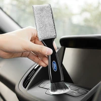 2 in 1 car interior cleaning duster tool for ford escape kuga mondeo ecosport fiesta focus 2 3 mk1 mk2 car accessories tool