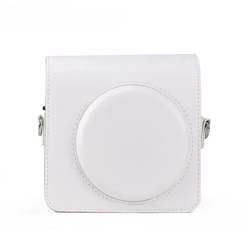 ekologiczna skórzana torba na aparat do aparatu Instax Square SQ1 Torba o dużej pojemności kwadratowego