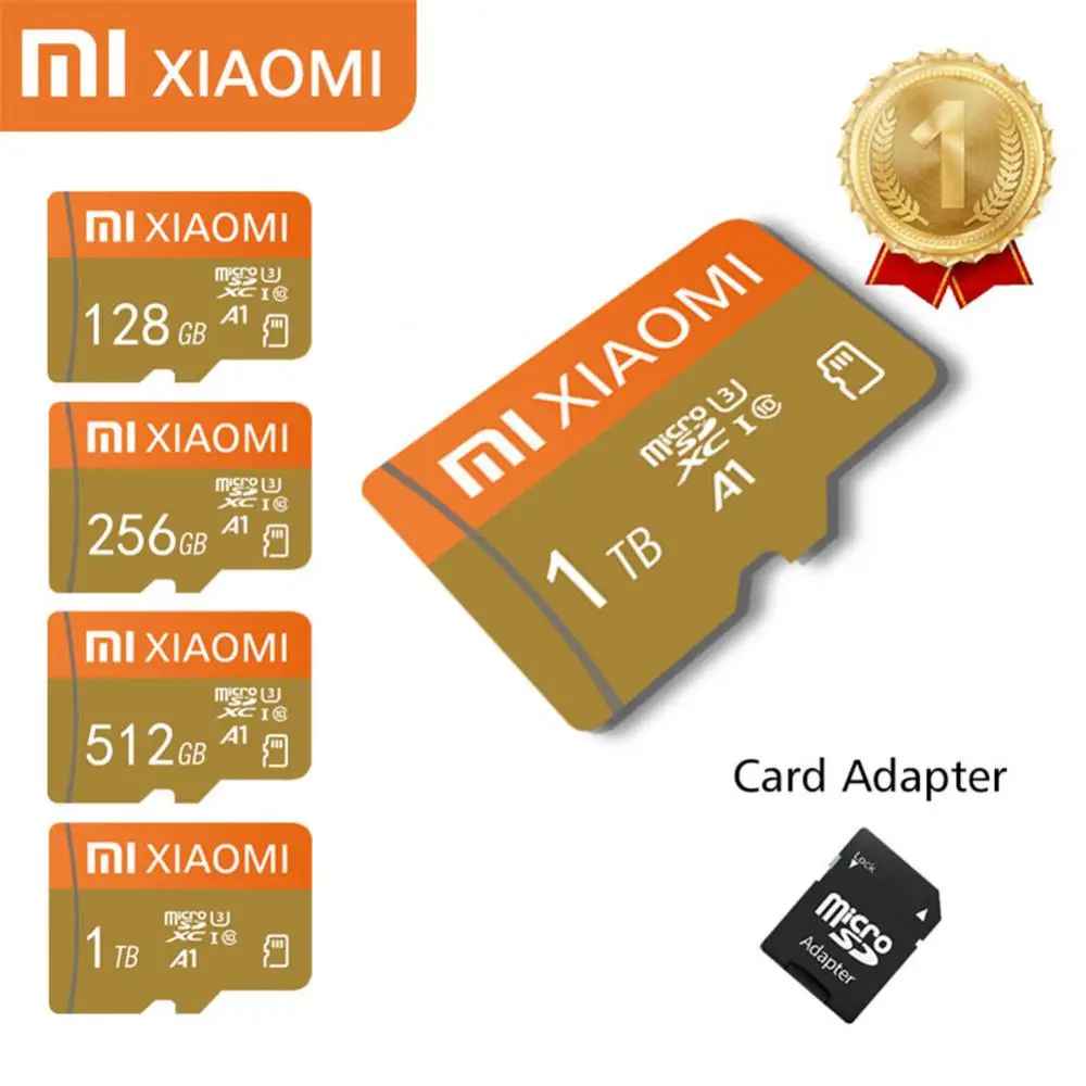 Карта памяти XIAOMI 512 ГБ 256 128 Гб 64 32 16 8 высокоскоростная флэш-карта TF SD Micro |
