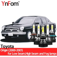 ynfom toyota special led headlight bulbs kit for origin jcg1 2000 2001 low beamhigh beamfog lampcar accessories