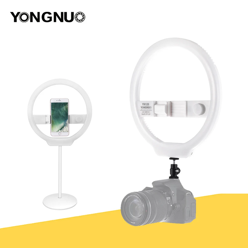 YONGNUO YN128 регулируемое кольцо для фото-и видеосъемки 3200K-5500K YONGNUO YN128 регулируемое кольцо для фото-и видеосъемки 3200K-5500K