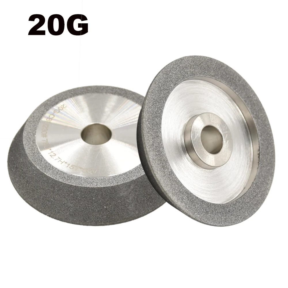 Фото Алмазные шлифовальные круги CBN SDC 230 с зернистостью 78-125 мм MR-13A /D X1 X3 13B 20 г для заточки сверлильных дисков, инструменты из металла и вольфрама №2