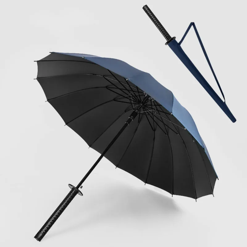 

Windproof Car Sunshade Umbrella Men Japanese Style Strong Katana Umbrella Luxury Uv Protection Sombrilla Playa Outdoor Items
