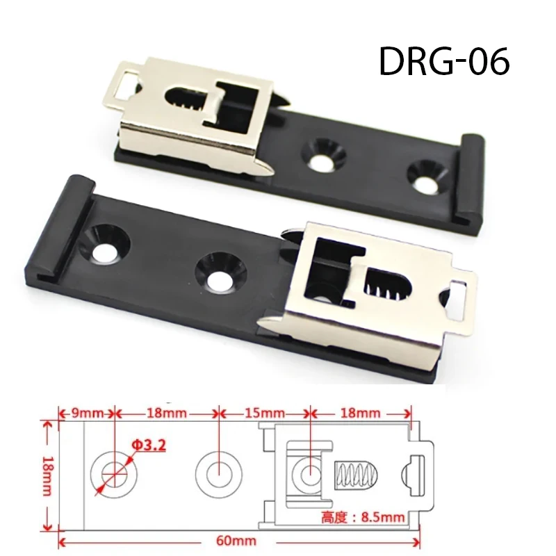 

Монтажный кронштейн PCB DRG для DIN-рейки