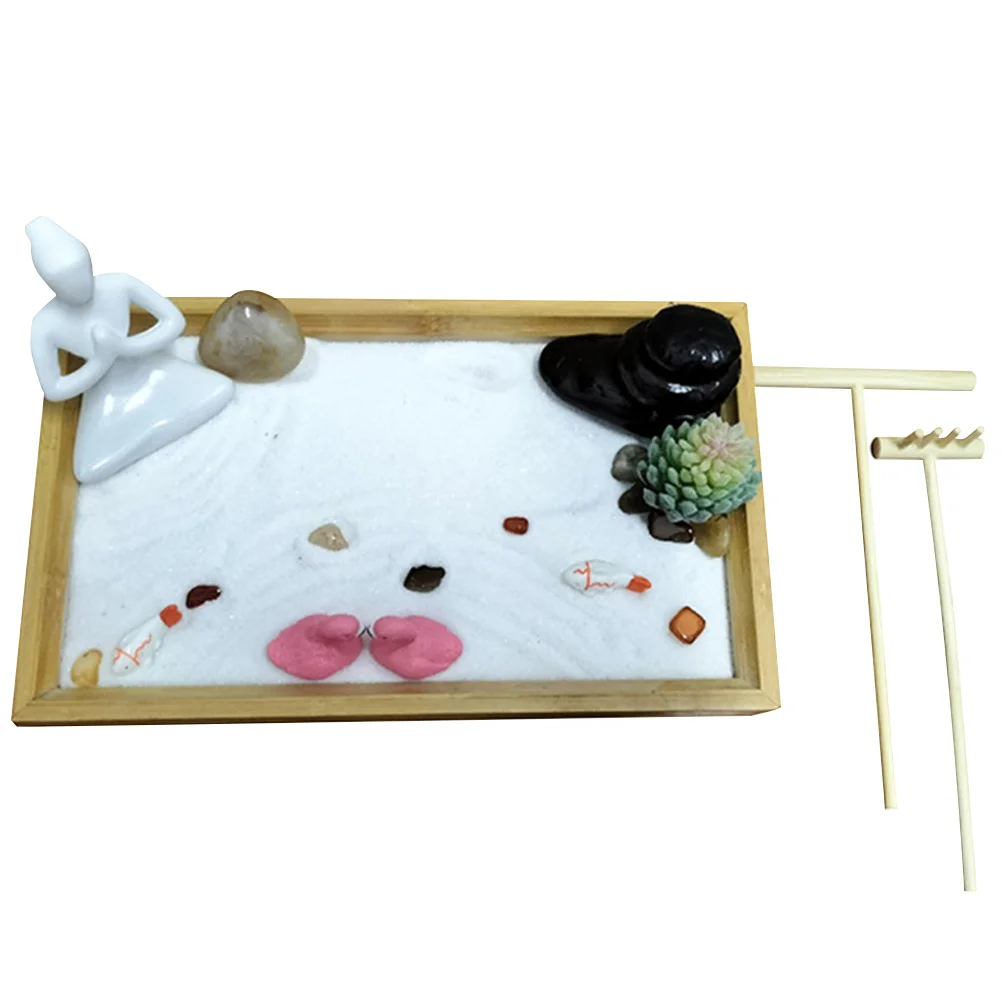 

1 Set of Zen Garden Accessories Zen Garden Zen Garden Tools Meditation Accessories Zen Garden For Desk Desk Zen Garden