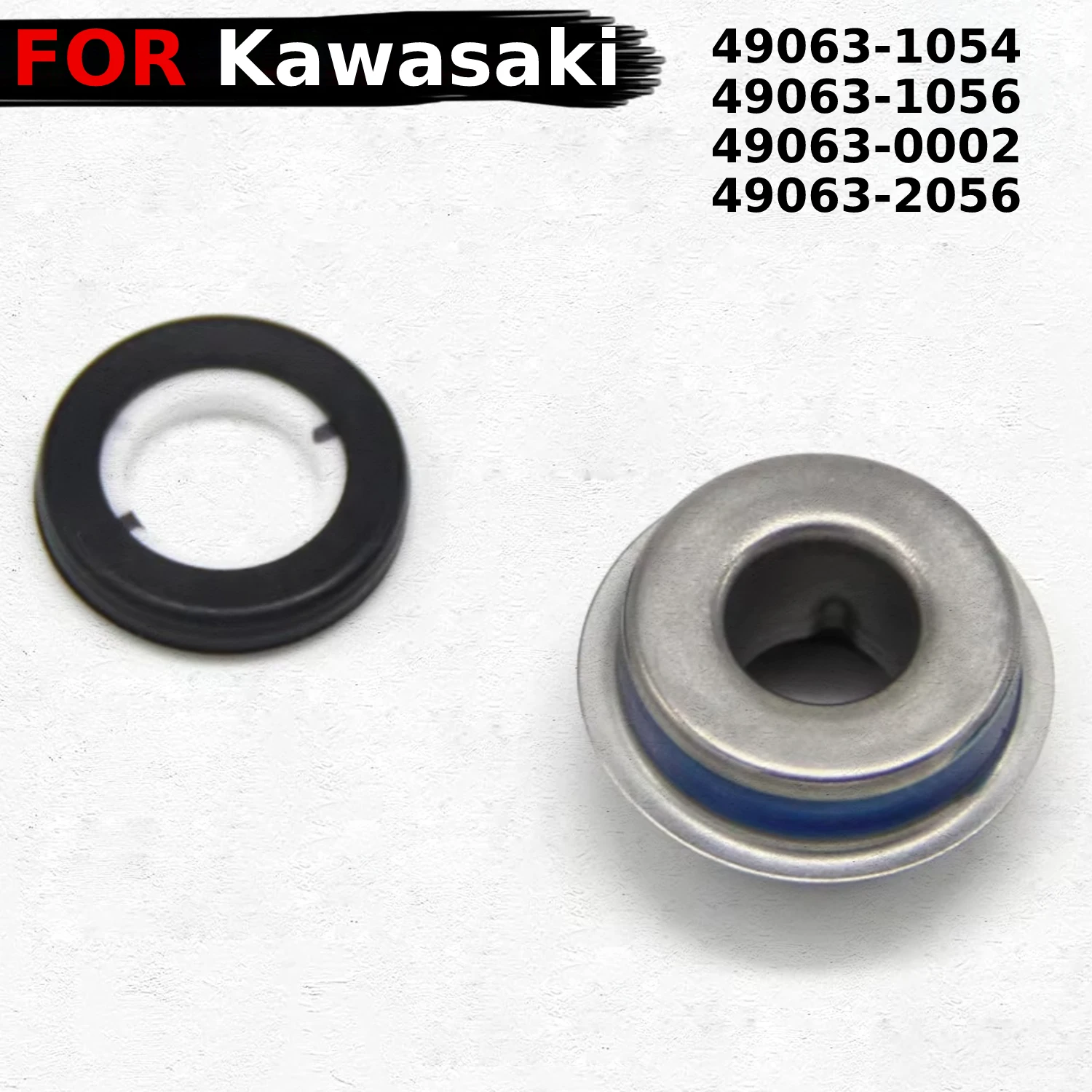 

Уплотнения водяного насоса для Kawasaki EN400 EN500 EN450 KL650 KLR650 Вулканизация 400 Twin Tengal 49063-1054 49063-1056 49063-0002 49063-2056