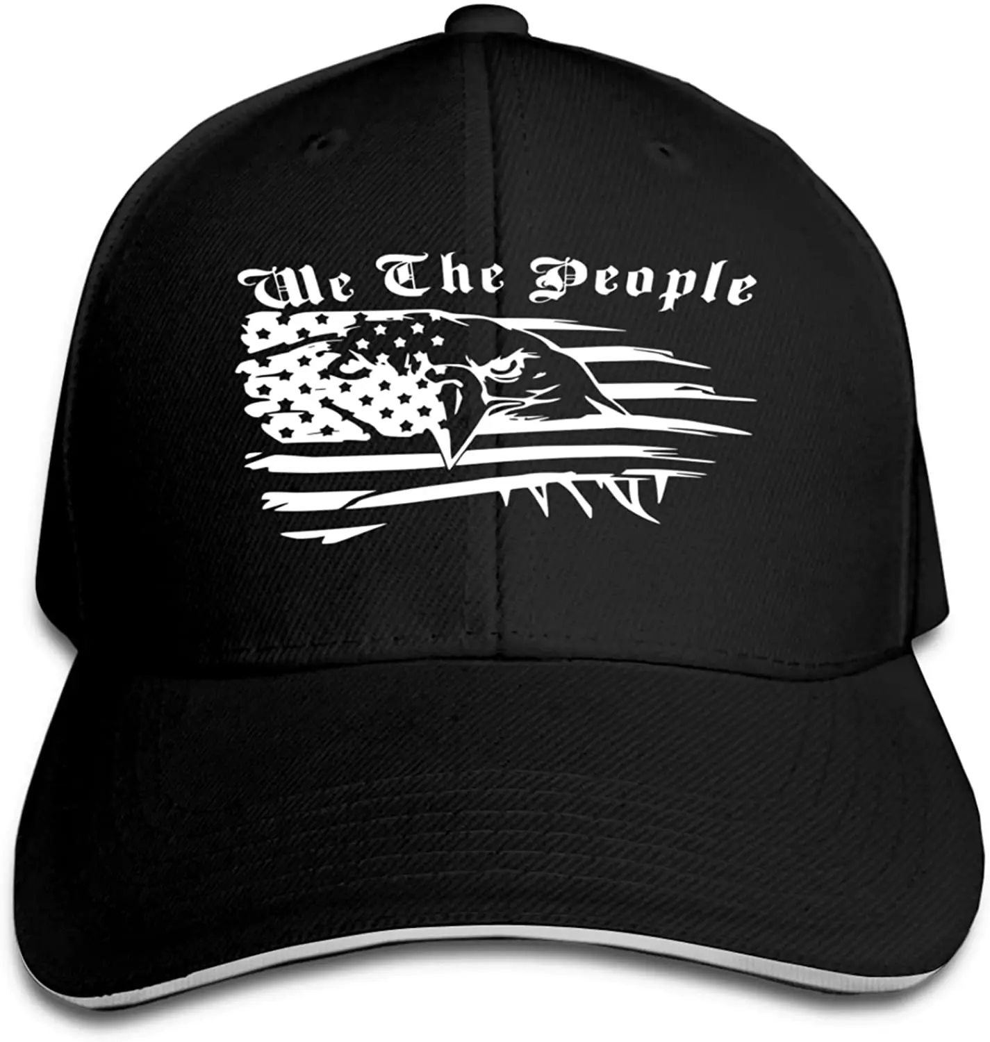 

The People Vintage USA Baseball Cap Independence Day Cap Adjustable Sandwich Cap Sandwich Cap Dad Hat Outdoor Hat