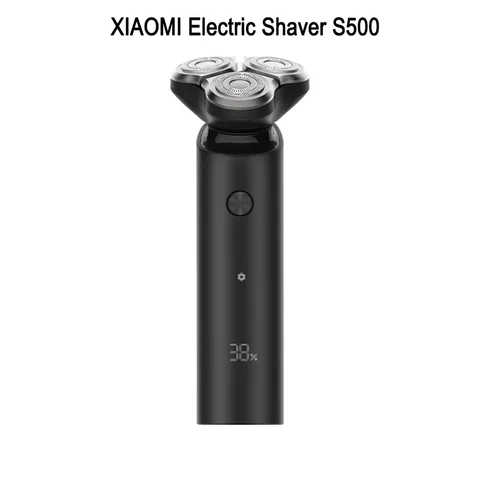 Xiaomi Mijia S500 электробритва для сухого и влажного бритья, триммер с тройным лезвием, плавающая головка для бороды, мужская бритва, электрические бритвы, машина