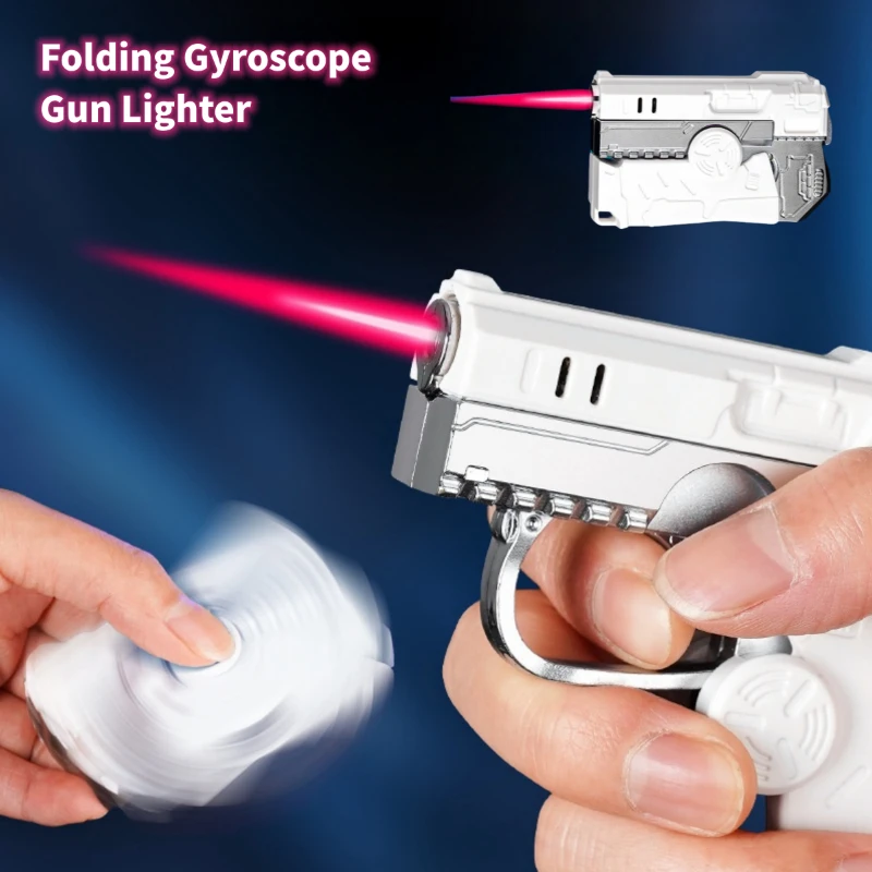 Популярный креативный складной мини-пистолет с гироскопом ветрозащитная