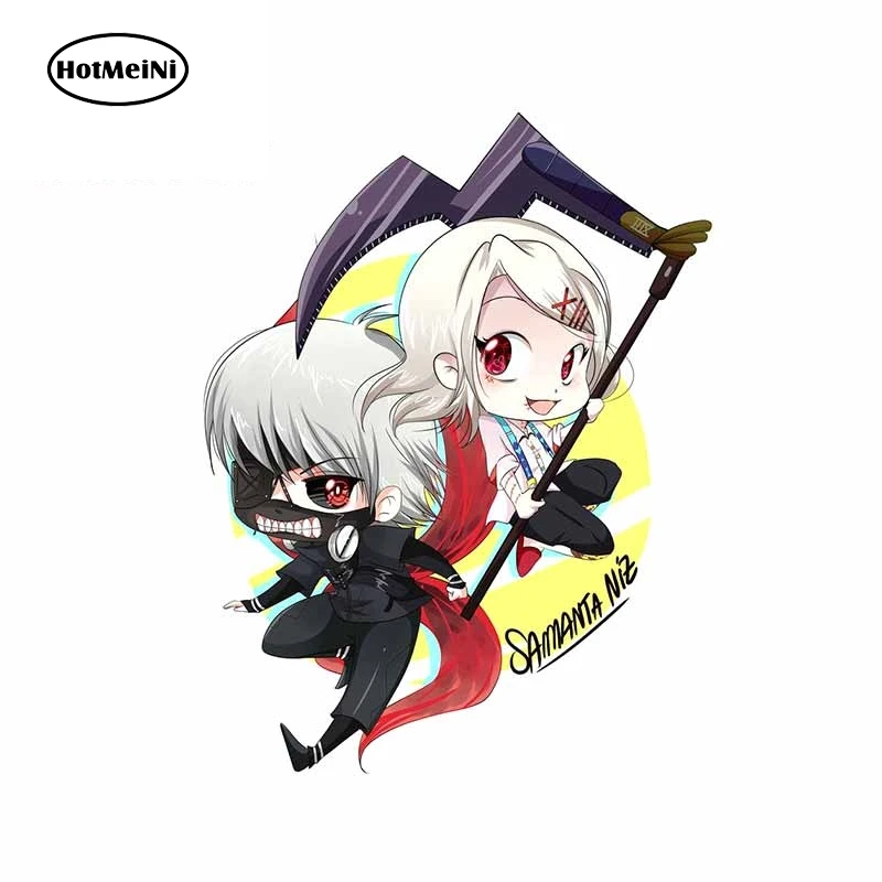 

13cm x 9.9cm for Tokyo Ghoul Vinyl Car Wrap Decals Car Accessories Stickers Motorcycle Bumper Window Decoration