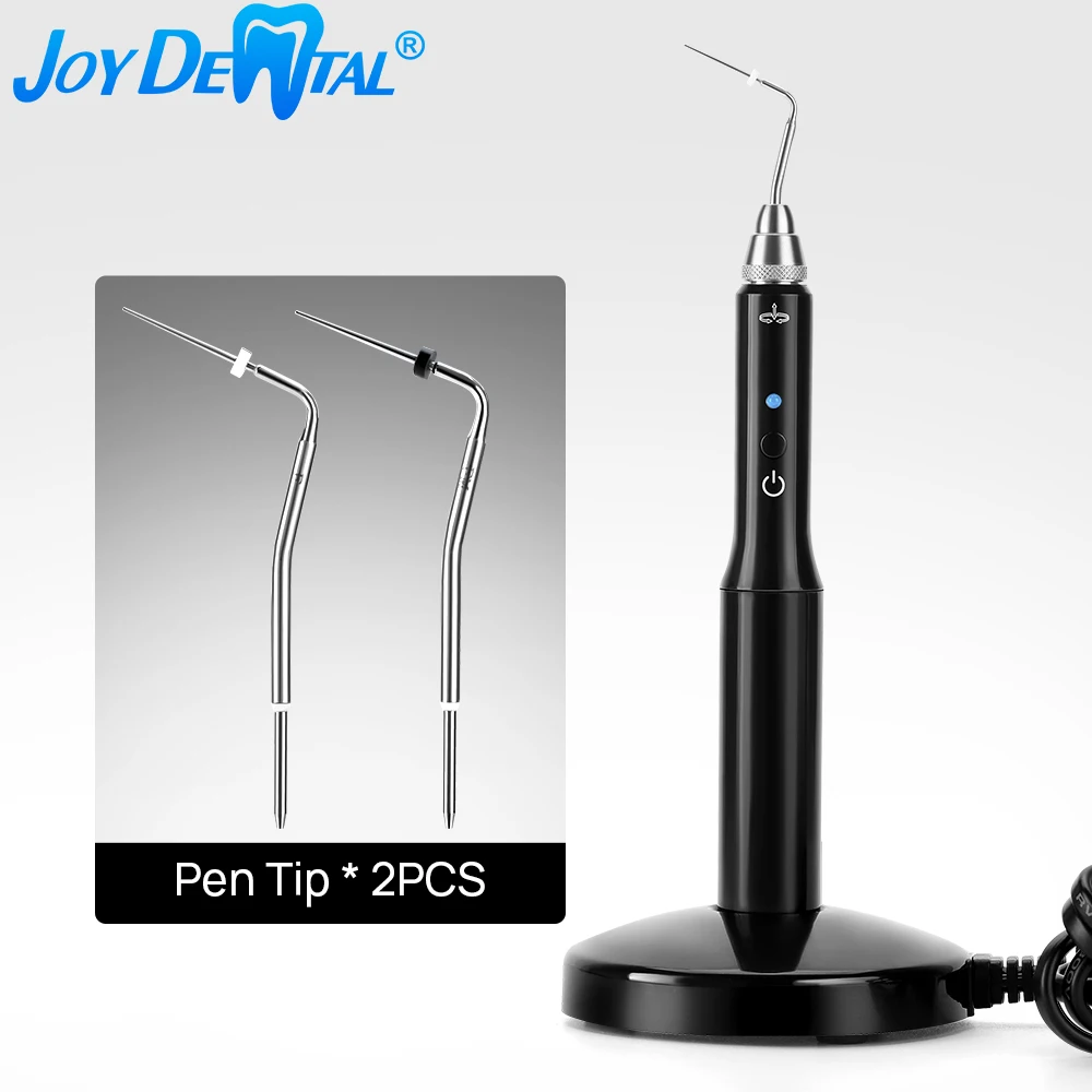 

JoyDental Dental Cordless Wireless Gutta Percha Obturation System Endo Heated Pen+ 2 Tips Dentistry Instrument