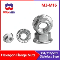 hexagon flange nuts high quality stainless steel hexagon hex head serrated spinlock flange nut lock nut serrated spinlock