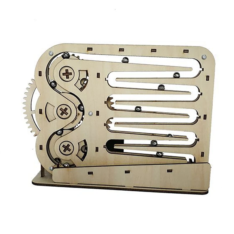 

3D Wooden Puzzle Steam Mechanical Gear DIY Wooden Model Building Kits Assembly Toy Gift For Children