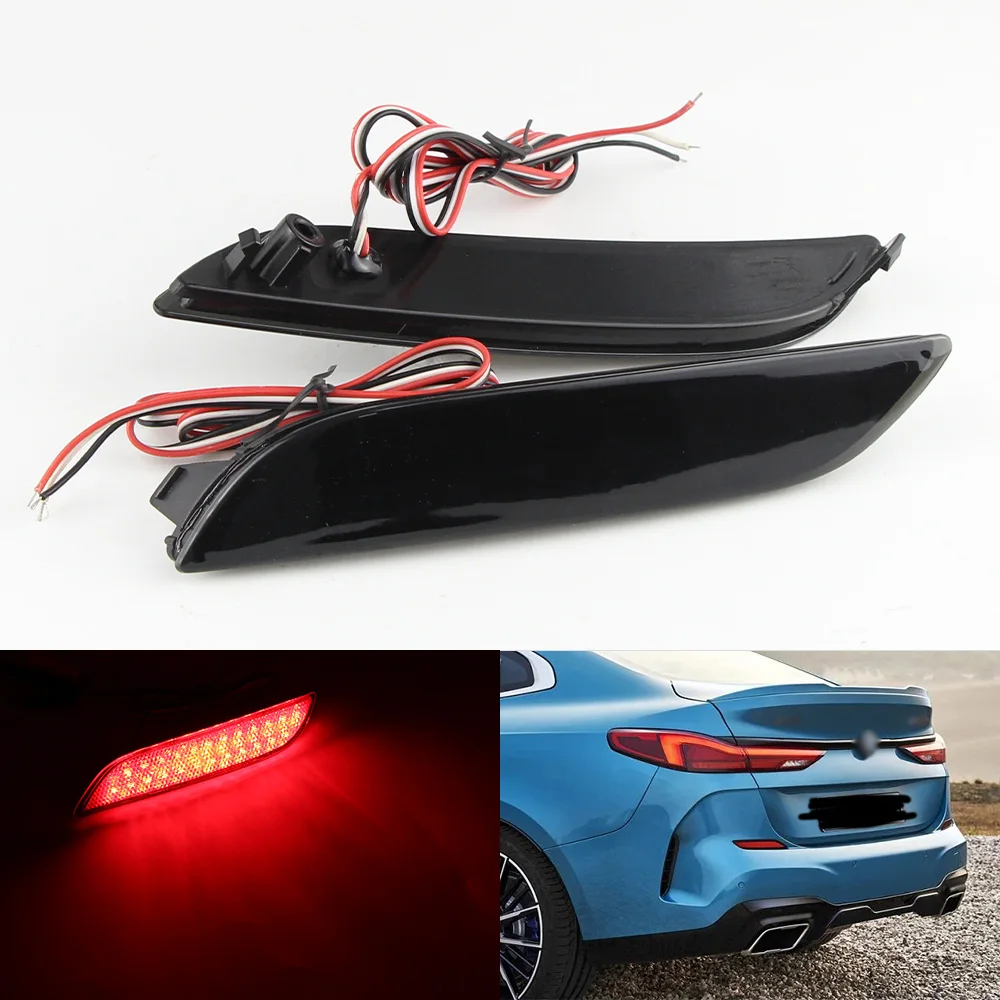 

2 шт., светодиодные фонари-отражатели для задних противотуманных фар Toyota Camry 2018