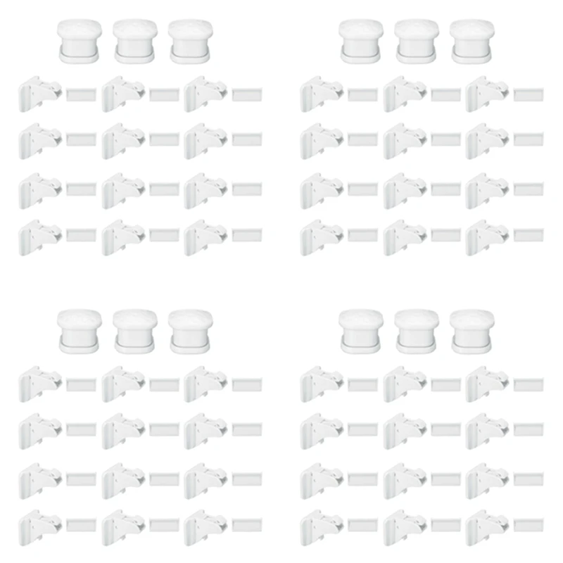 

120 Pcs Magnetic Cabinet Drawer Cupboard Lock Kids Baby Safe Child Proof Kit