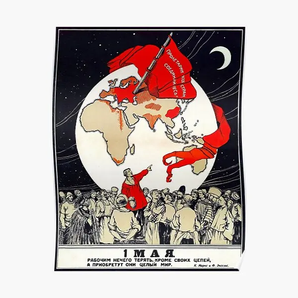 

May 1St Proletarians Of All Countries Poster Decoration Modern Print Picture Decor Painting Vintage Wall Room Art No Frame