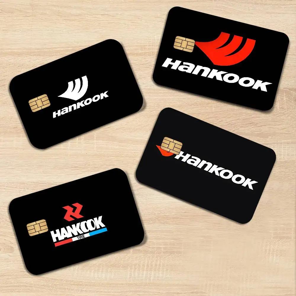 Фото Наклейки-пленки Hankook Logo 2024 с аниме-дизайном для большого чехла-накладки на кредитную/дебетовую карту (передняя сторона) №4