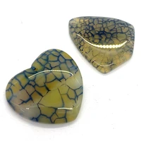 heart dragon pattern agate pendants set natural stone charms for jewelry diy making necklace accessories duck paw shape agate
