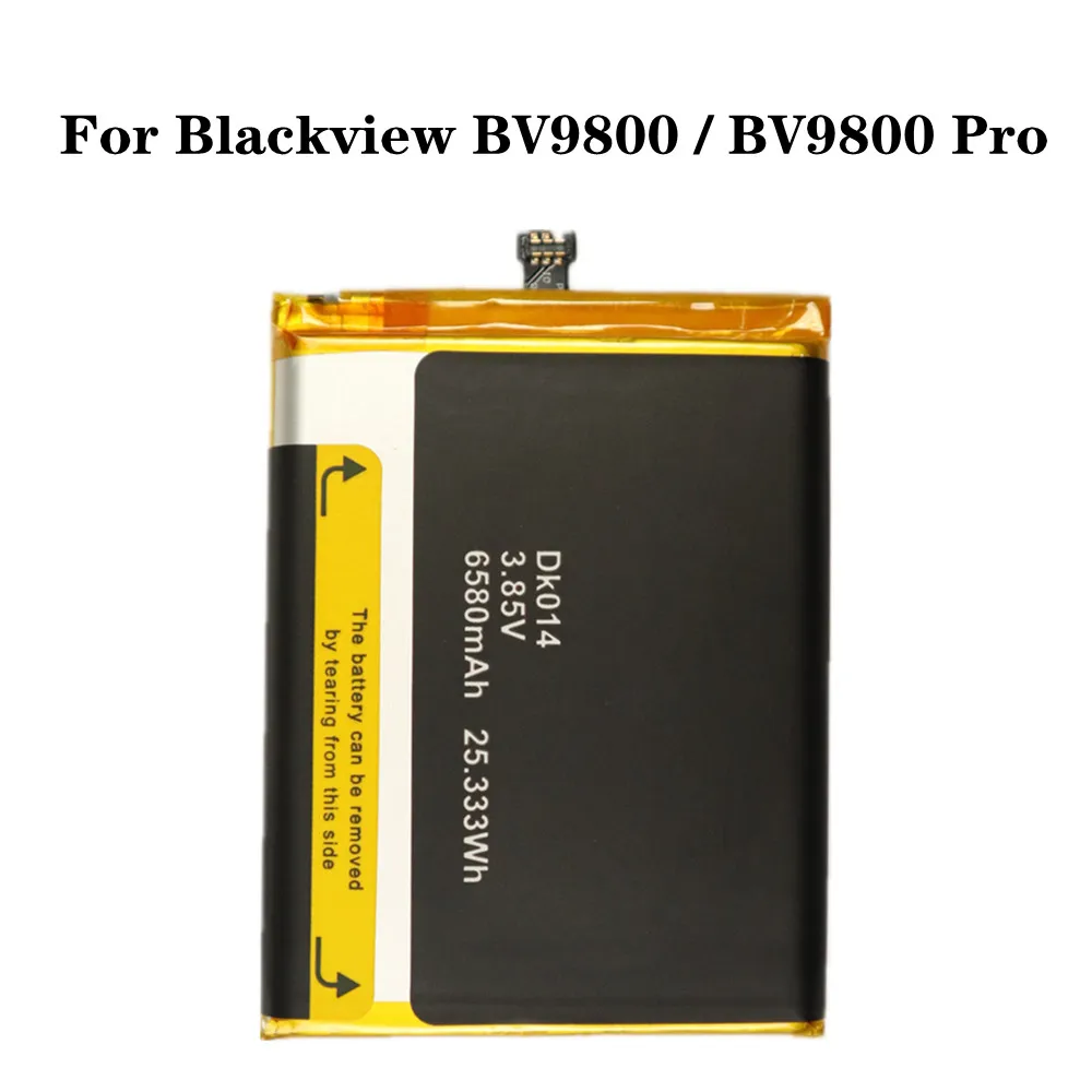 

100% New Genuine 6580mAh DK014 Battery For Blackview BV9800 / BV9800 Pro Batteria High Quality Smart Mobile Batteries