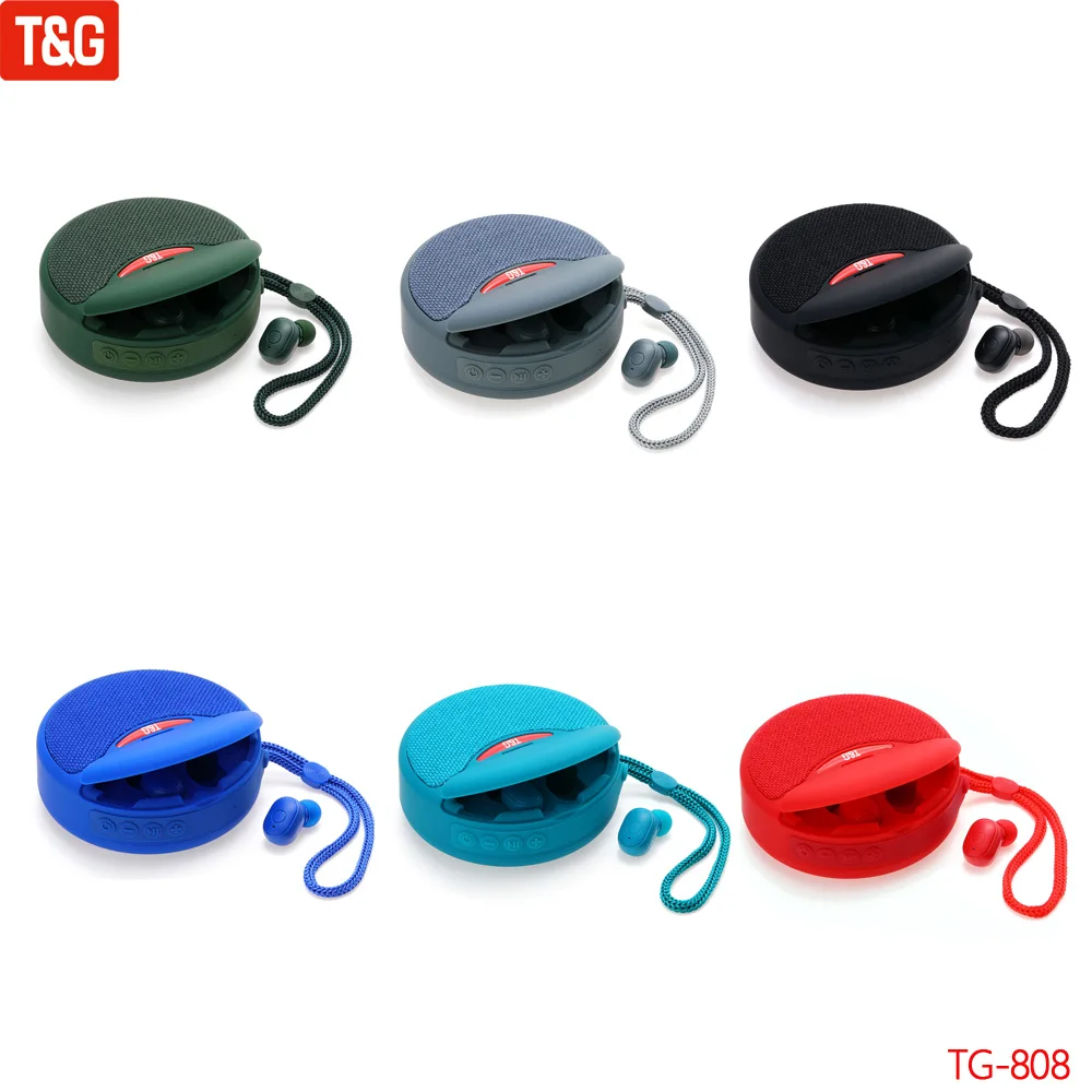 

Беспроводная Bluetooth-гарнитура TG808, TWS5.0, два в одном