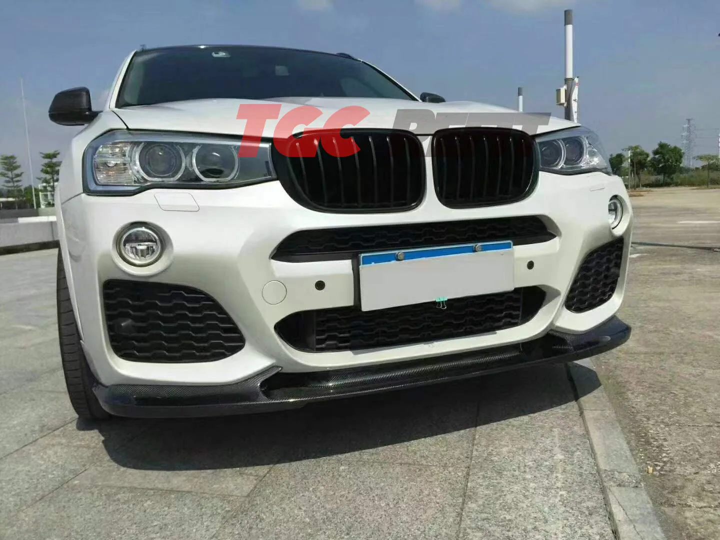 3D стильный передний бампер из углеродного волокна спойлер для подбородка губы