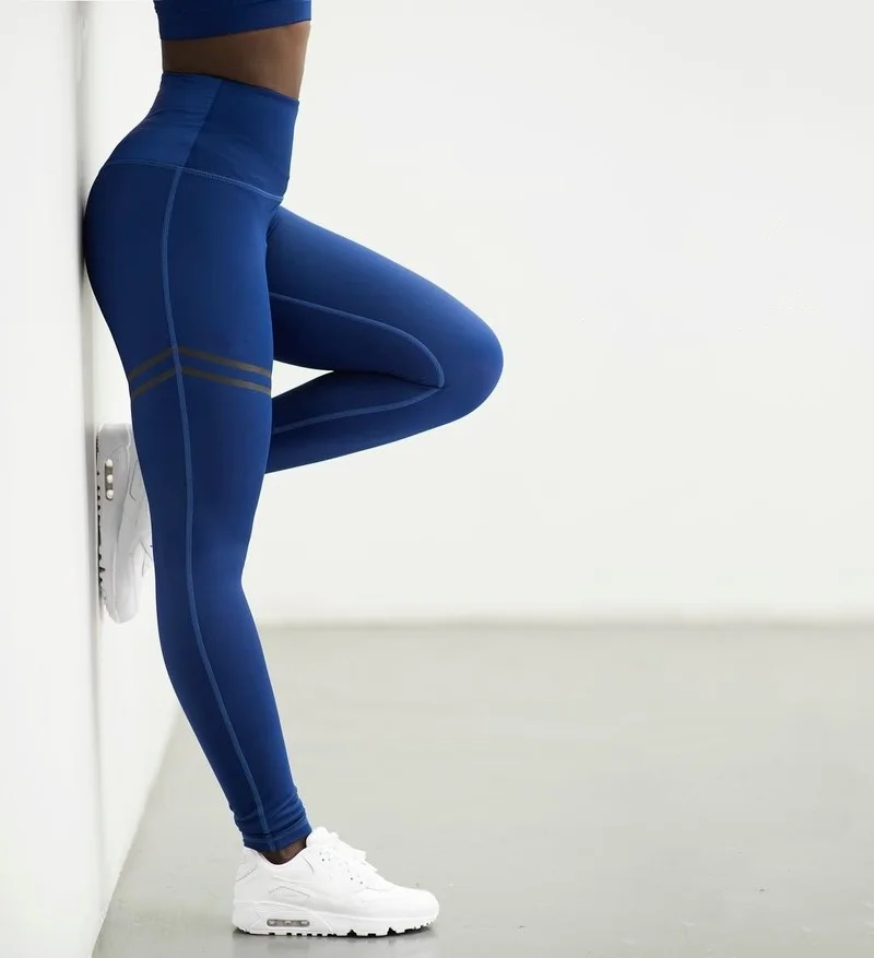 Women High Waist Seamless Leggings Solid Color Sexy Seamless Push Up Fitness Yoga Pants Breathable Gym Workout Tights Leggins