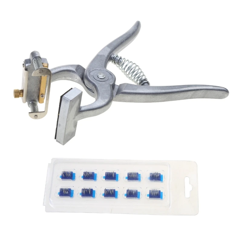 Щипцы для ушей собаки Идентификационные бирки собак ушных бирок овец и крупного