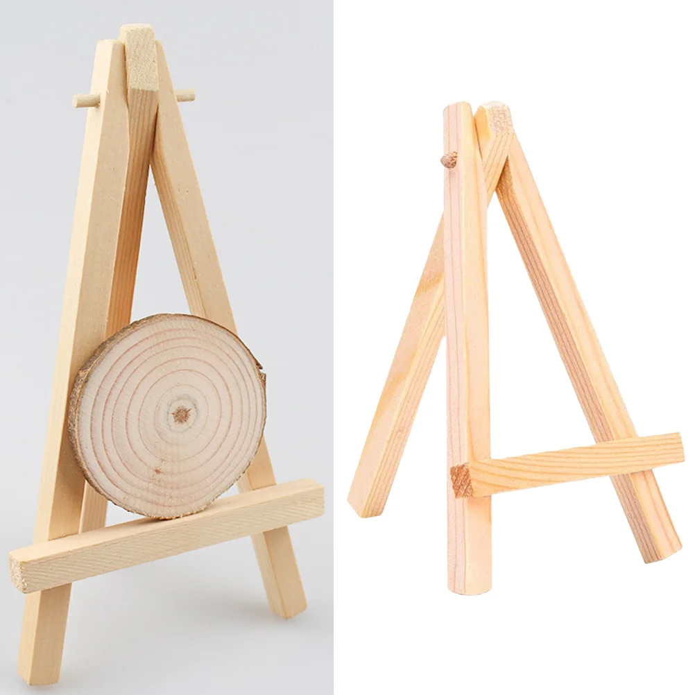 10 шт. мольберты украшения для офисного стола мини-деревянная подставка дисплея