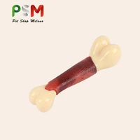 psm new pet toy dog molar toy beef flavor simulation bone molar solid teeth wear resistant bite resistant pet supplies