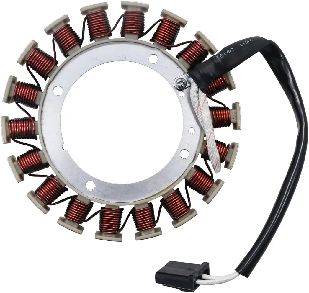 Фото Совместим с двигателями Kawasaki FS600V, FS730V, FR541V, FX481V: Регулятор напряжения 21066-7017, Зарядная катушка-статор 59031-7017 №3