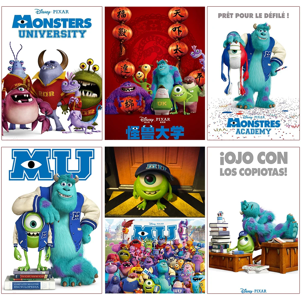 Набор для алмазной вышивки сделай сам картина из мультфильмов Disney Университет