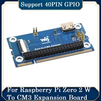 waveshare for raspberry pi zero 2 w to cm3 expansion board zero to cm3 adapter for raspberry pi cm3 cm3alternative solution