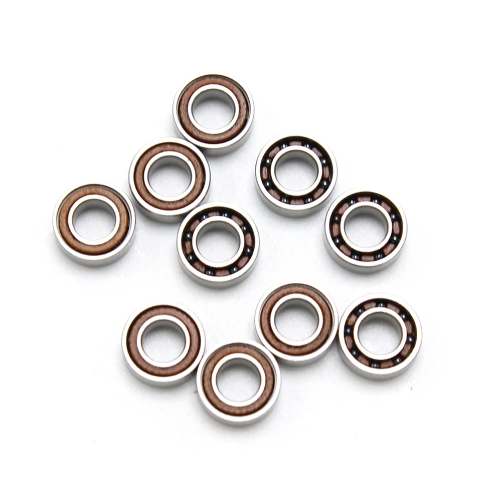 10Pcs 3 Types Universal Dental Bearing High Speed Air Turbine Handpiece Steel Ceramic Balls Bearings Dentista Lab Accessories