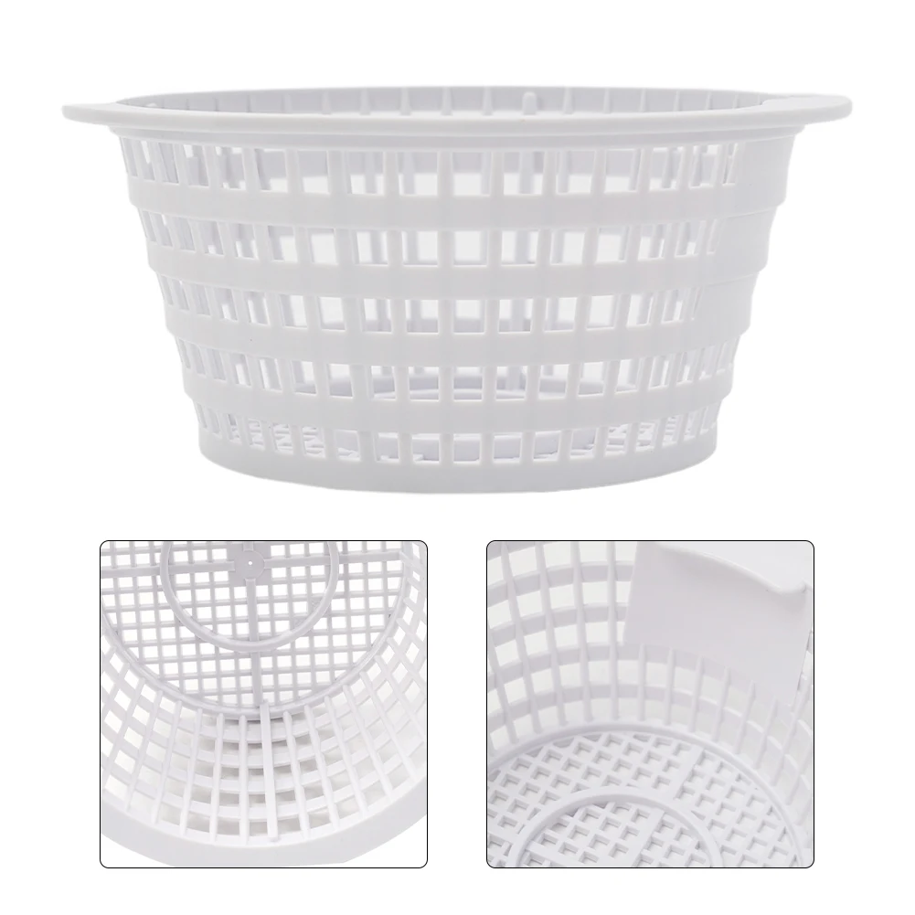 

Pool Filter Basket Pool Skimmer Basket Practical Round Strainer Basket For Skimmer Swimming Pool Cleaning Accessories