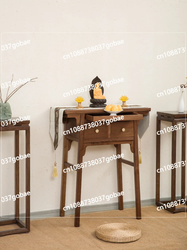 CX новый китайский стиль алтарь из цельного дерева стол для курильницы домашний