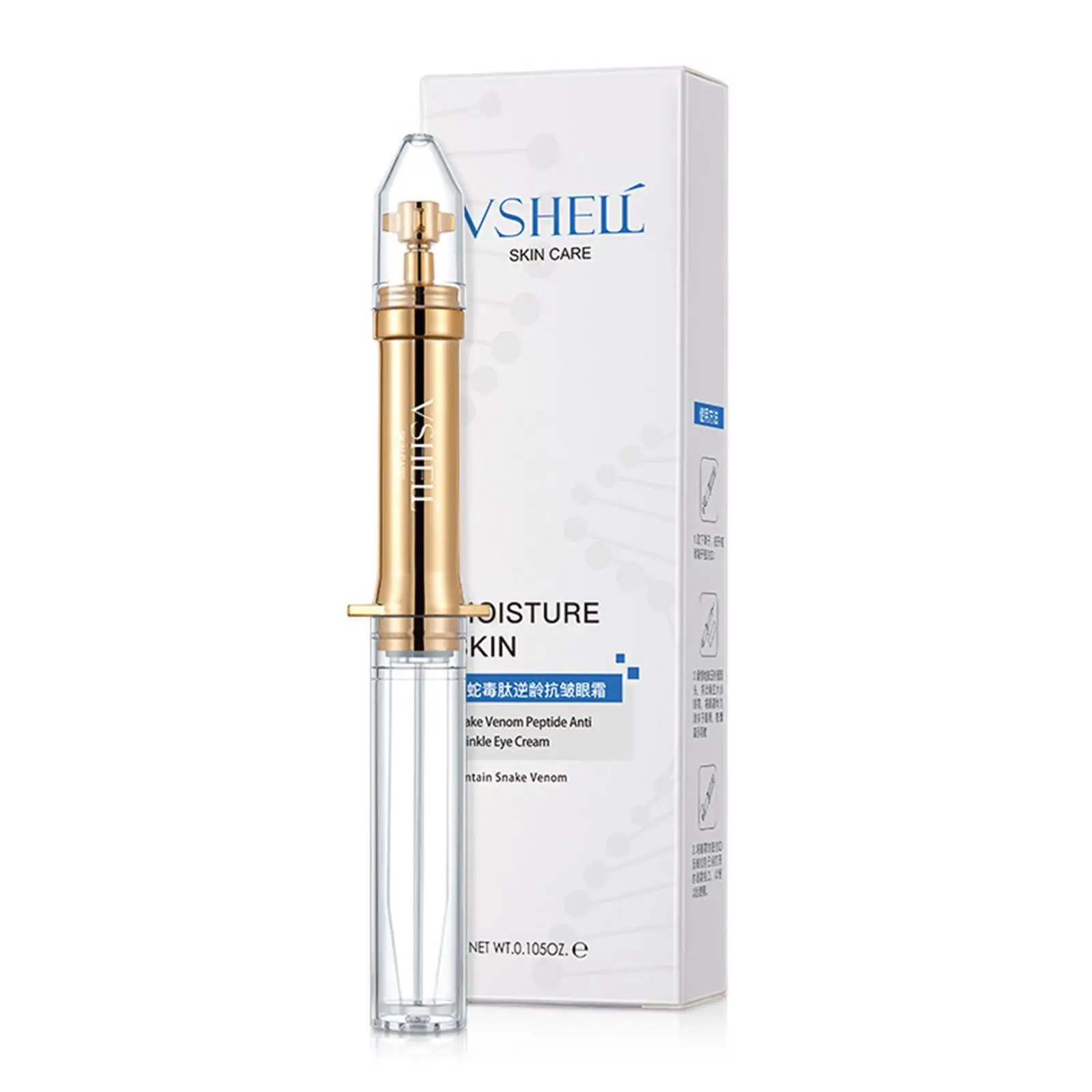 

Жидкий крем для области вокруг глаз, от морщин и тёмных морщин