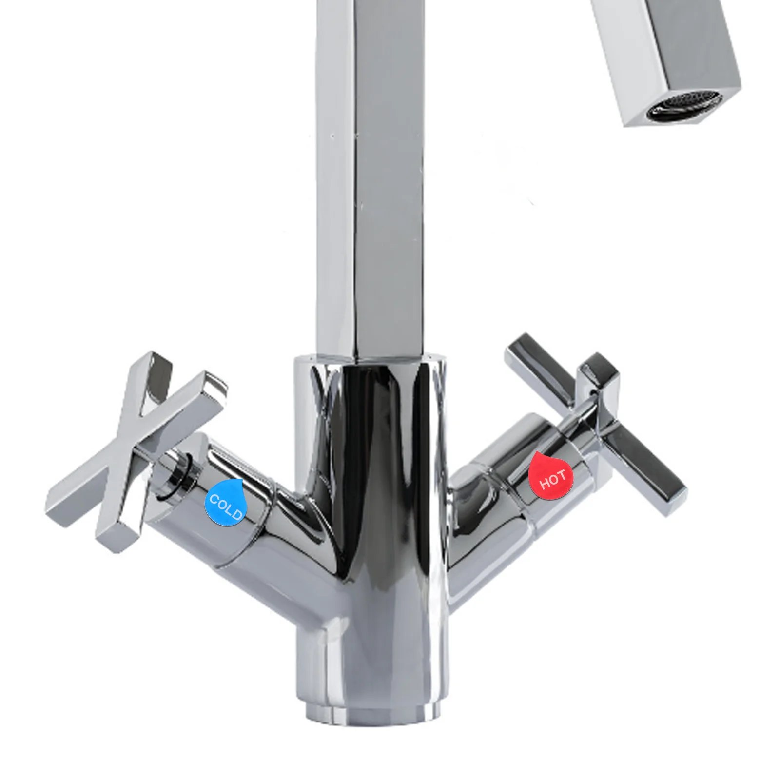 8 пар наклеек для горячей и холодной воды наклейки с каплей школьный круглый знак