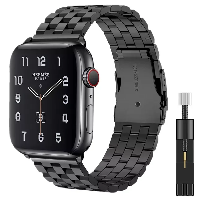 

Bracelet for Apple Watch 6 SE 7 Bands 44mm 42mm 40mm 38mm 41mm 45mm Stainless Steel Metal Band for iWatch Series 5/4/3/2/1