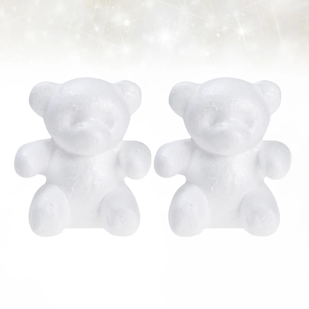 

Форма в форме медведя для моделирования белого полистирола, 2 шт.