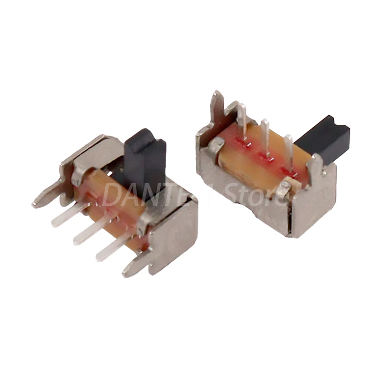 SK12D07 двухскоростной тумблер 1P2T горизонтальный боковой циферблат SK12D07VG2/3/4/5/6 мм