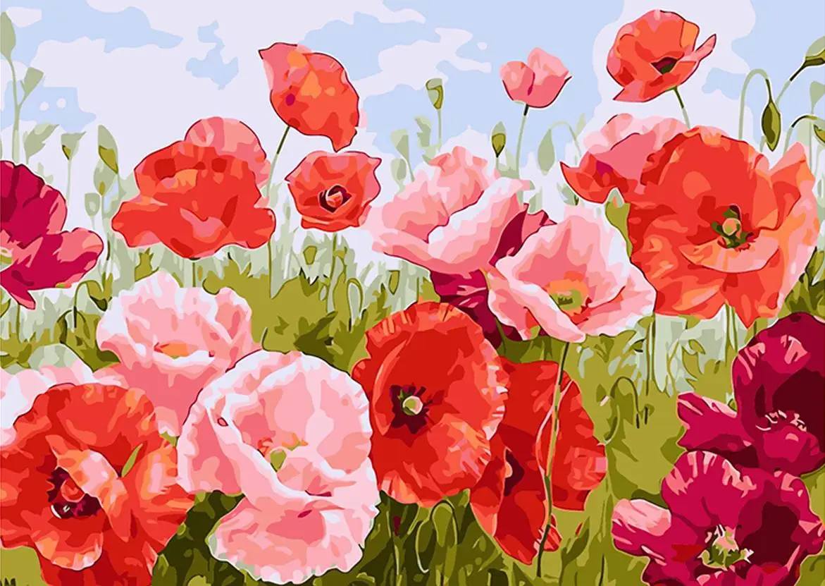 

Набор для алмазной вышивки «цветок», 50 Х70 см