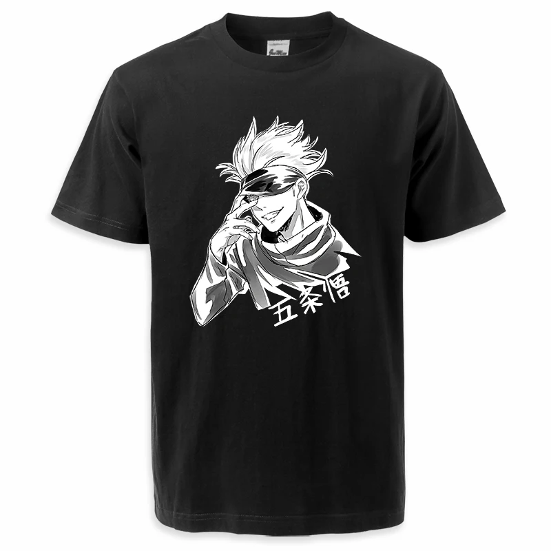 

Jujutsu Kaisen 2022 Hot Summer Anime Tshirts Men Women Gojo Satoru Graphic Tshirt Loose High Quality Camisa Masculina Clothes
