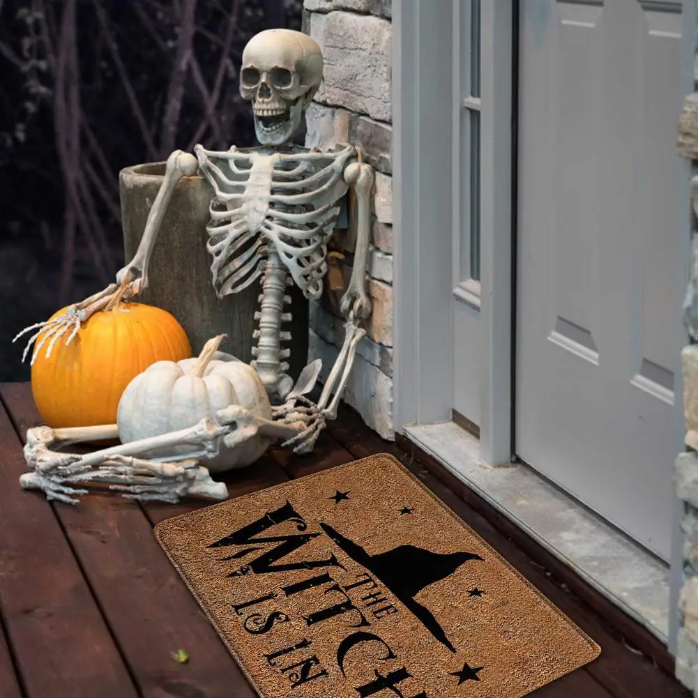 

Коврик для прихожей на Хэллоуин, декоративный, с принтом, нескользящий, для гостиной, спальни, прихожей
