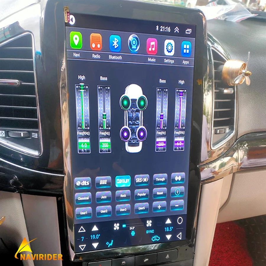 Автомобильный мультимедийный видеоплеер 13 6 дюйма 1920*1080 4K экран Тесла GPS для Chevrolet