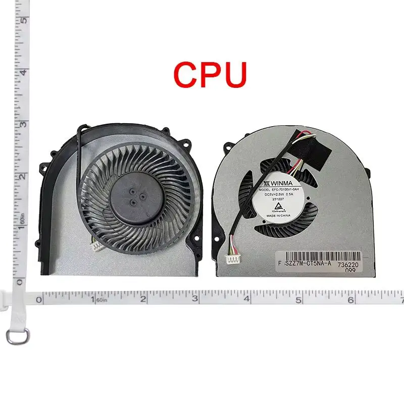 Вентилятор охлаждения процессора ноутбука для Hasee Z7M-CU7NA CU7NS Z6-CT5NA Z7M-CT7NK G7M-CT5NA CU5NA CT7NA