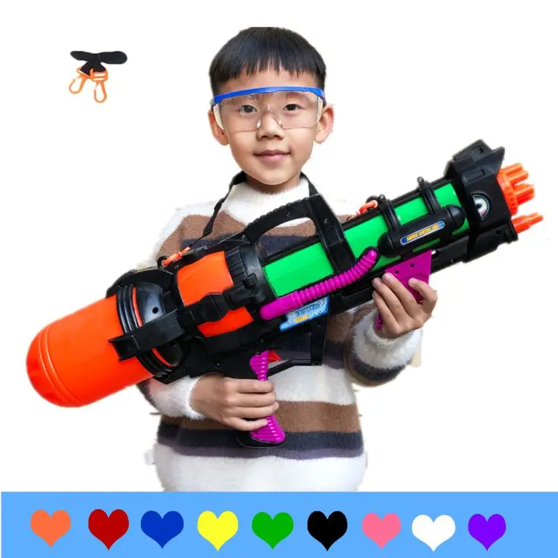 

Pull Style Water Guns Fighting Toy Outdoor Backyard Beach Kids Activity Game Set