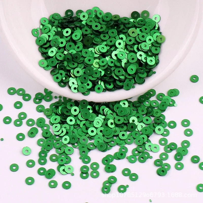 5g 2mm 3mm 4mm PVC French Matte Round Sequins Loose Cup Paillettes Glitter for Jewelry Making DIY Sewing Nail Art Craft - купить по