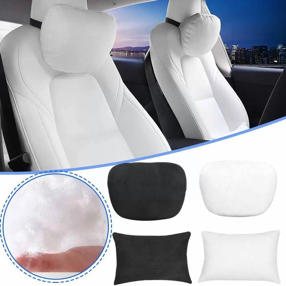 

Car Seat Headrest Neck Pillow For 21 Headrest Waist Support For ModelY/3 Special Neck Support Headrest Accessories N2N3