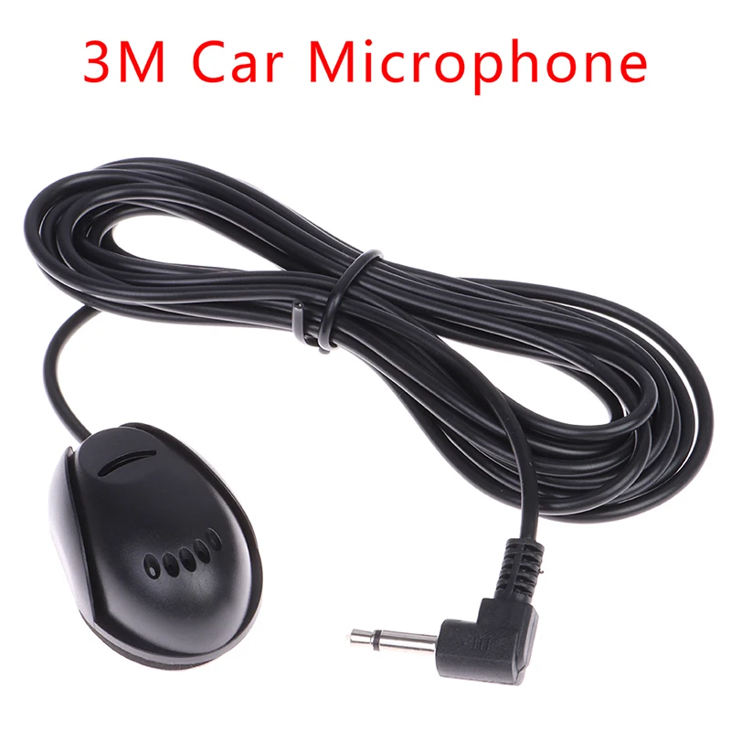 

Car Navigation GPS Bluetooth Wired Microphone Car Audio Microphone 3.5mm External Mic for Car Vehicle Head Unit Bluetooth