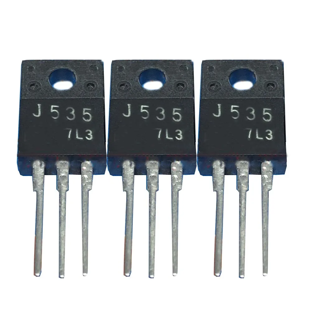 

10pcs/lot J535 2SJ535 New stock TO-220F -60V -30A